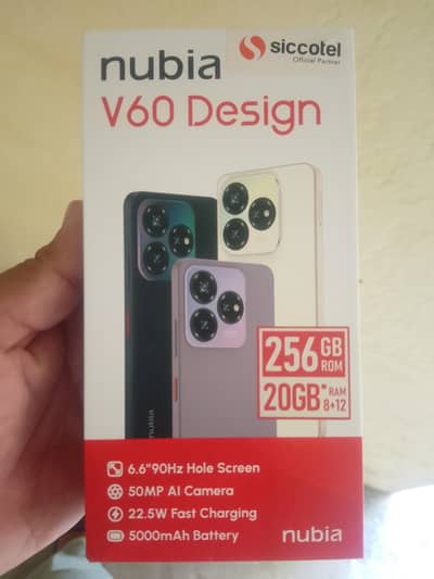nubia V60 Desing