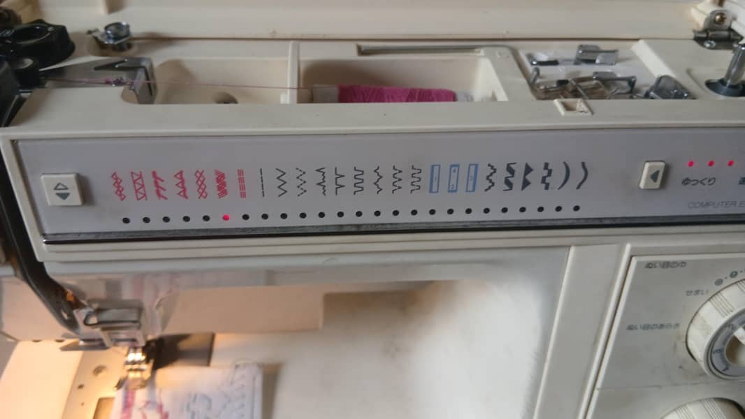 janome automatic  sewing machine 1