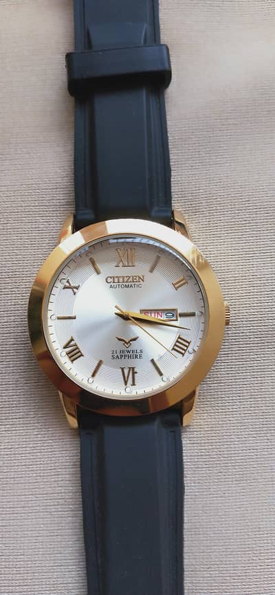 Citizen watch White Dile | Radium | Day-Date function