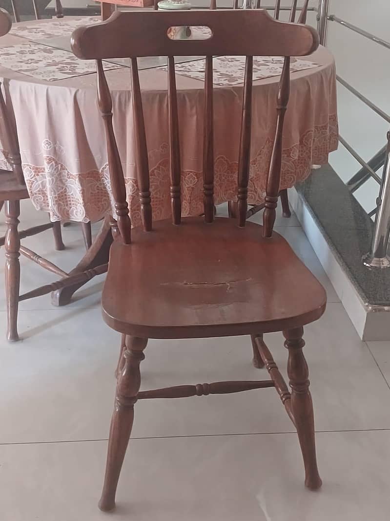 Dining table with 4 chairs 2