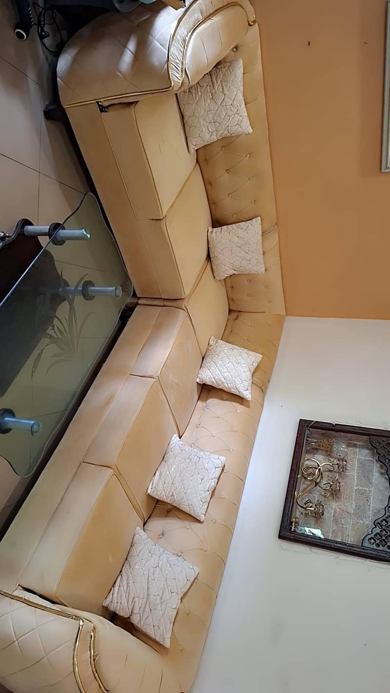 L shaped sofa 1