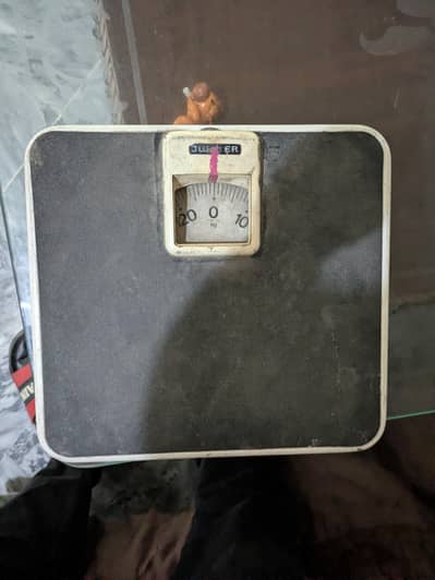 old antique weight machine