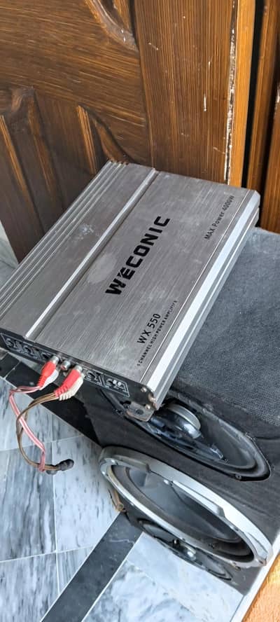 woffer+ speaker and amp