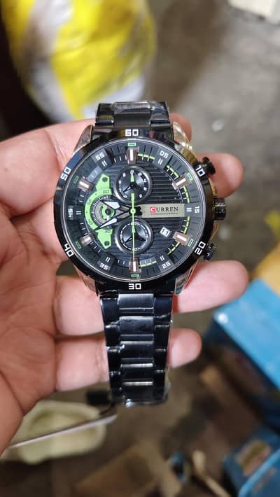 Curren Brand stainless steel creative design Watch
