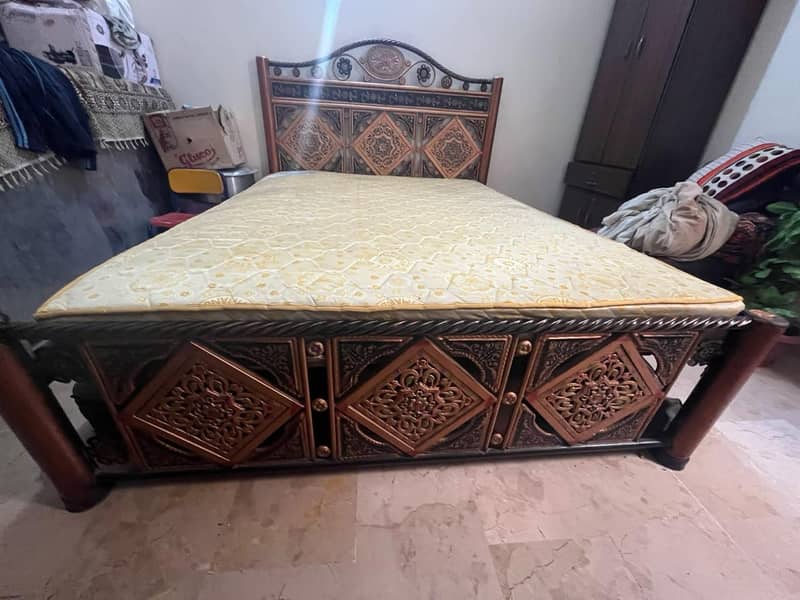 Bed with matres 3