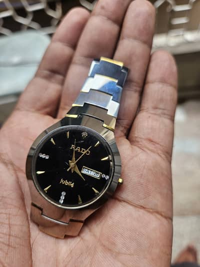 Rado Watch Good and genuine Dubai sy buy ki hy