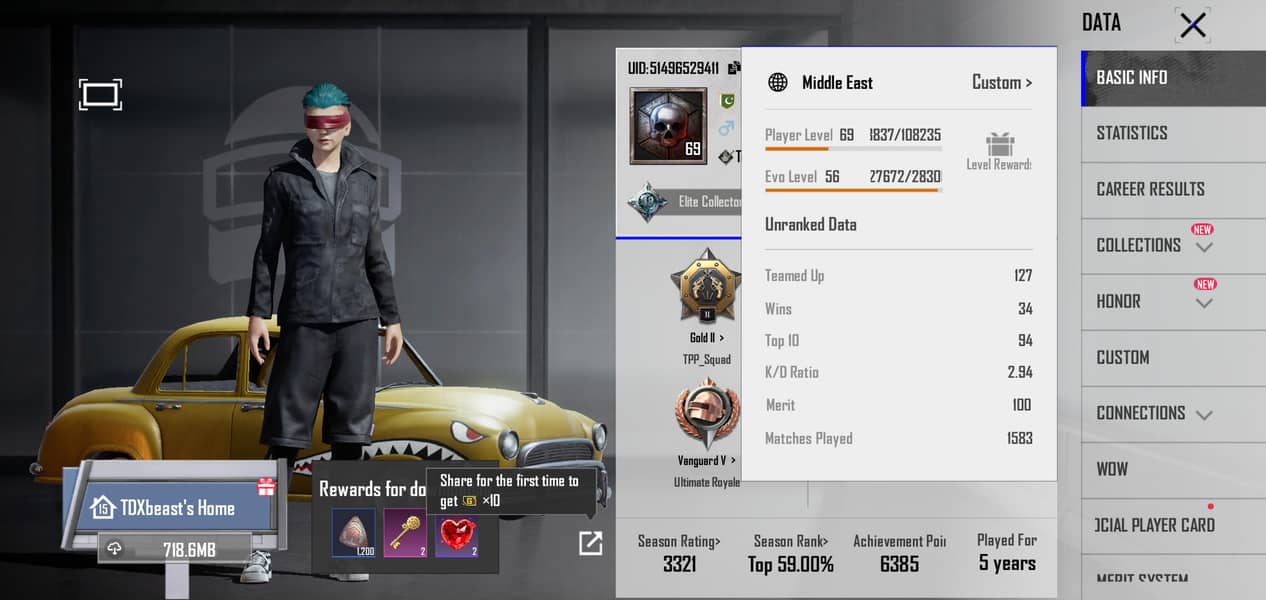 PUBG mobile id 3