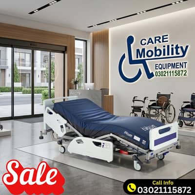 Patient Bed ICU Bed Hospital Bed Electric Bed (USA UK Imported)