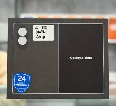 Samsung galaxy Z Fold 8 Black 512gb Boxpack Nonactive