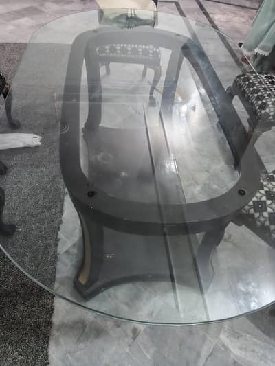 solid wood 6 seater dinning