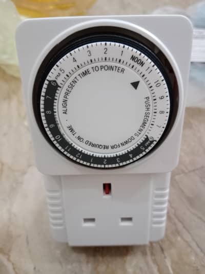 13A 24-Hour Programmable Timer Switch | AC & Motor Energy Saver