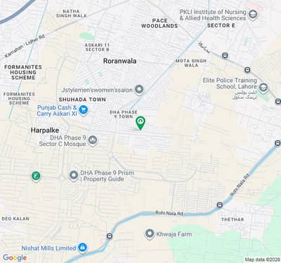 Corner Plot No-712 Block D - 5 Marla Plot On Top Location of Phase 9 Town DHA Lahore For Urgent Sale