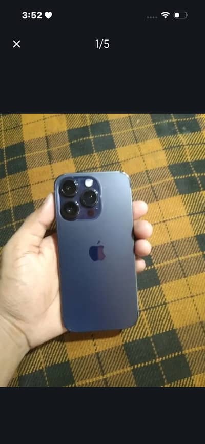 Apple iPhone 14 Pro 128gb 10/10 deep purple