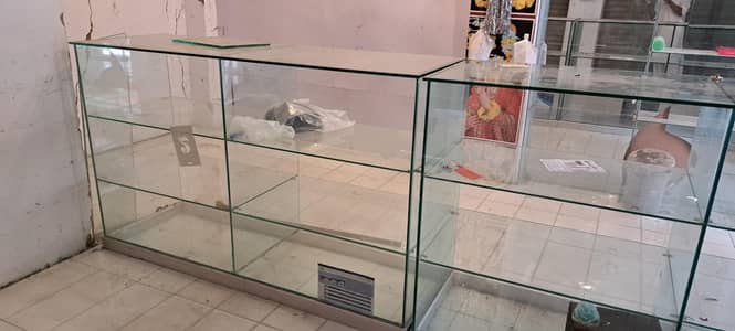 12mm glass sho case fir sell