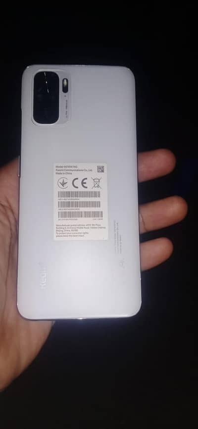 redmi note 10.4 128 gb box chrgr ourgiln sath ha  condition 10 by 9