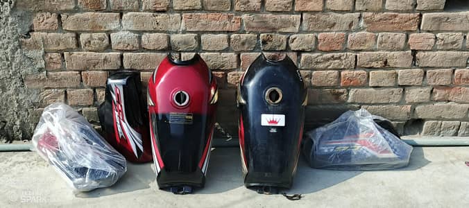 125 fuel tanks