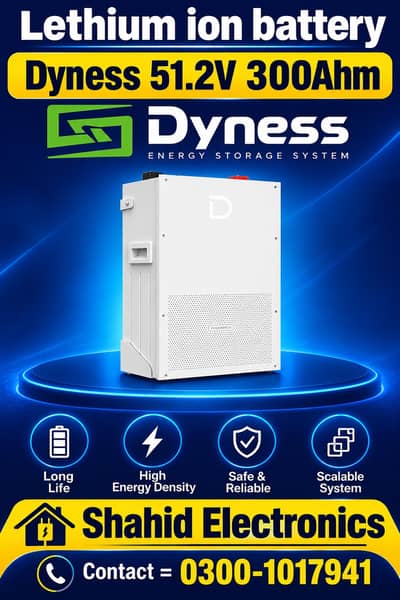 Dyness 51.2V 300Ahm Lethium Ion Battery / Lethium battery dyness