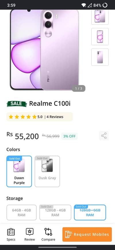 Realme C 100i