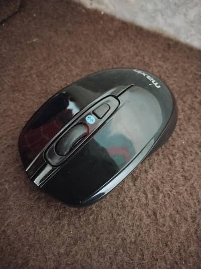 Maxin MOU-928BT Rechargeable Bluetooth Wireless Mouse - Black