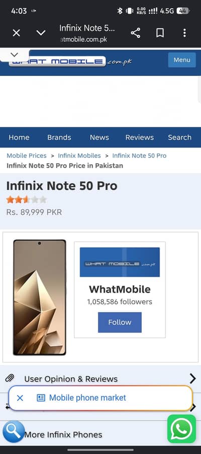 Infinix Note 50 Pro