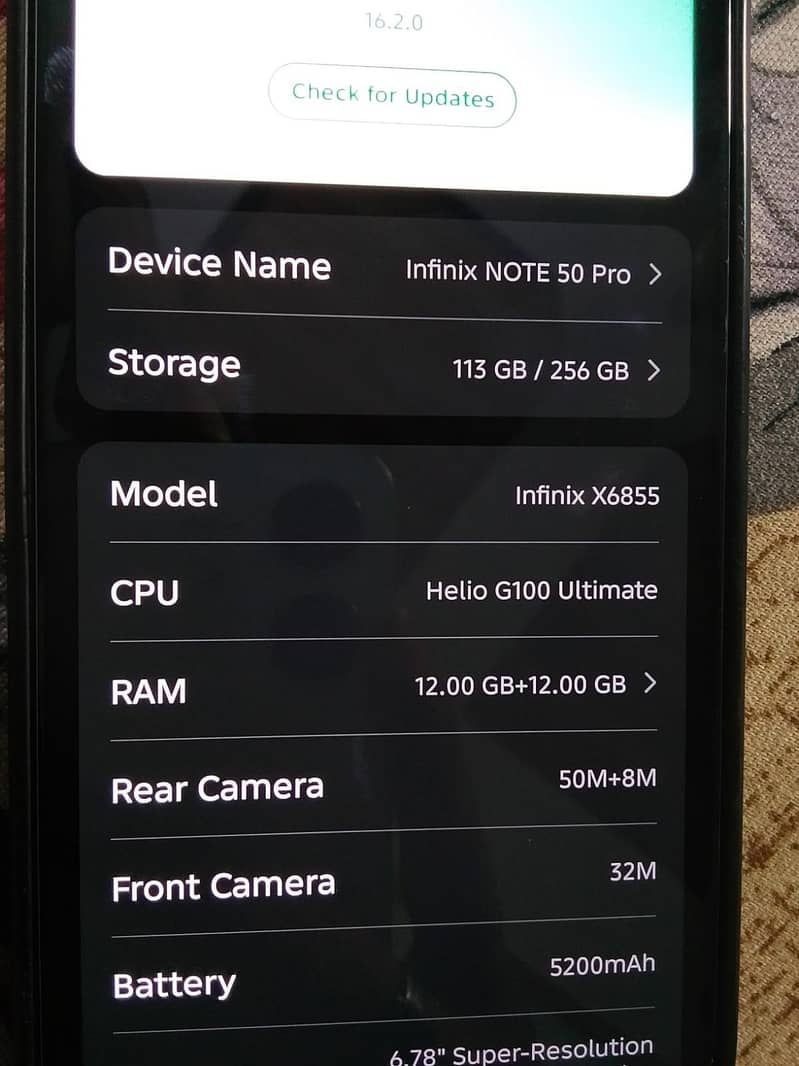 Infinix Note 50 Pro 4