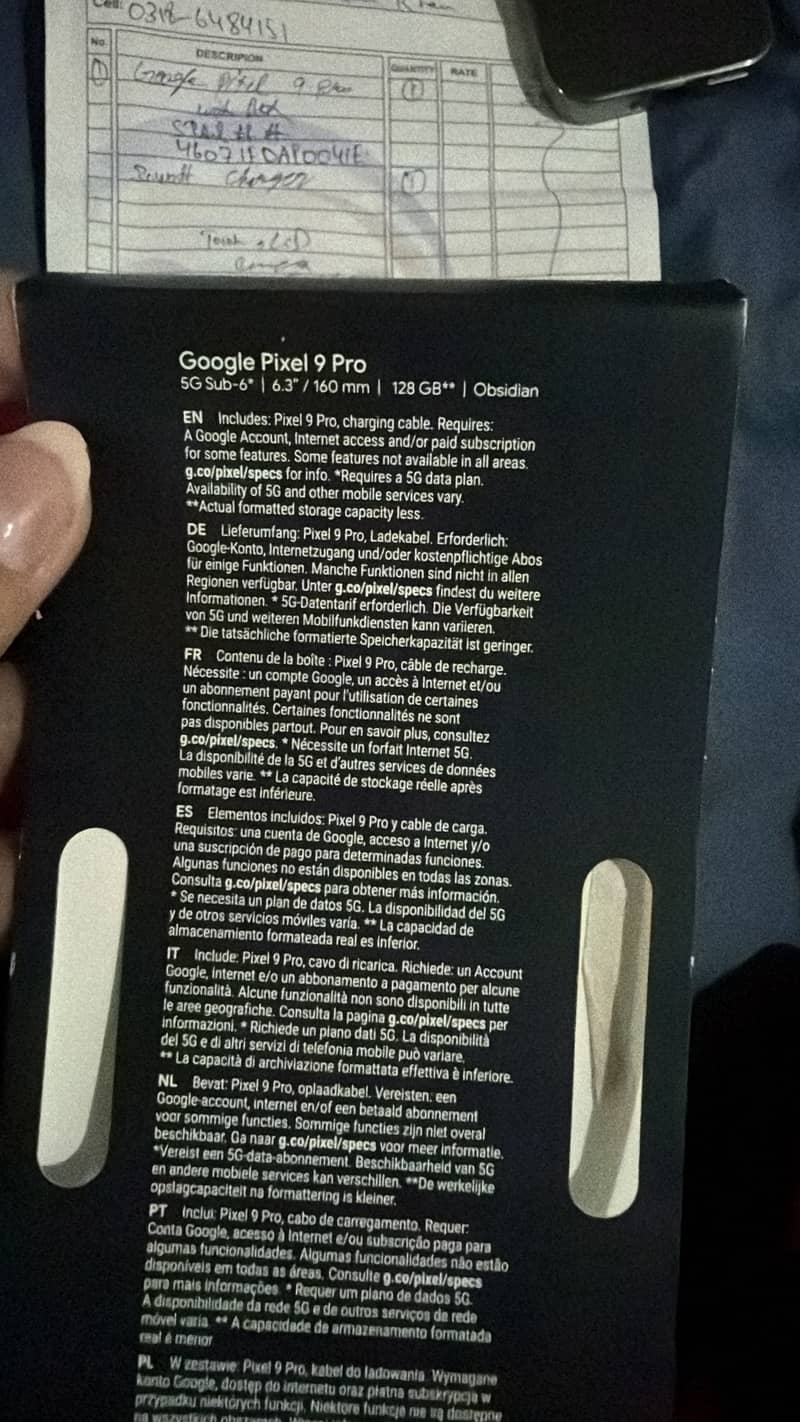 Google Pixel 9 Pro 4