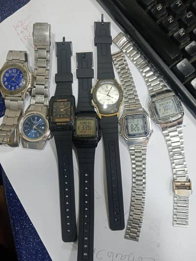 Lot of Casio watches for sale