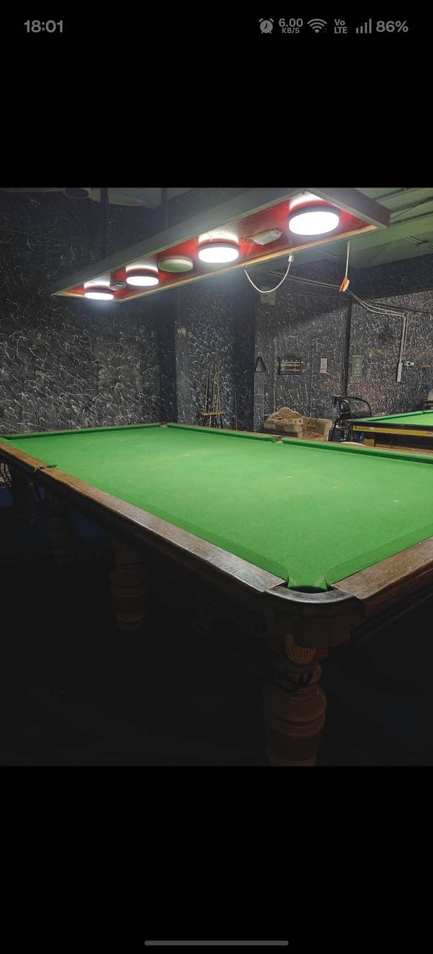 Snooker Table|Billiard Table|6/12 Table| 2