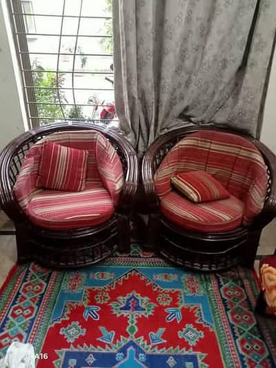 cane sofa set