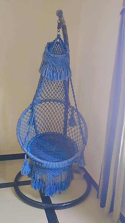 hand made jhula with stand