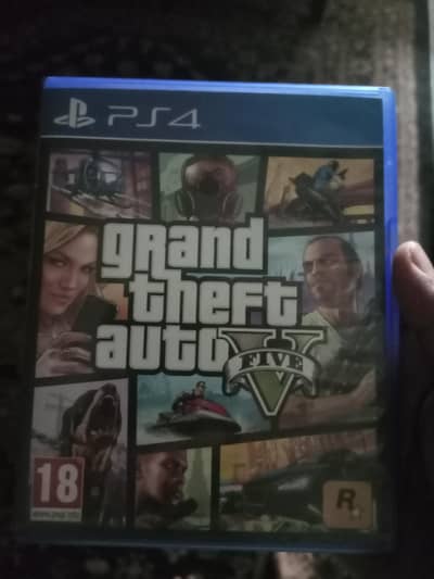 GTA 5 ps4 game disc