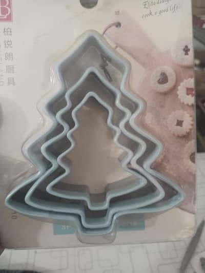 Christmas tree biscuits 