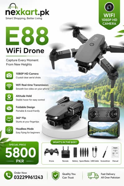 E88 Dual Camera Wifi Drone P23 S26 J18 GT8 GPS Drones Available