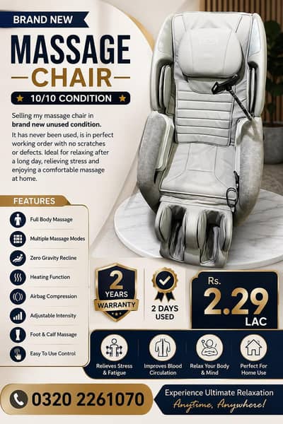 Irest massage chair |Electric Massage