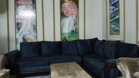 l shape and 7 seater