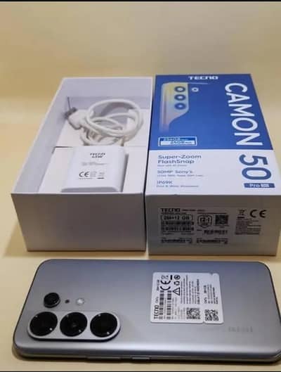 Techno camon 50 Pro 16+16GB 256 GB 0337/63/72/823 my WhatsApp number