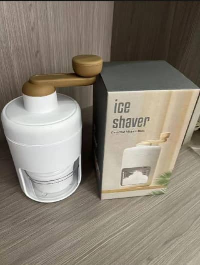 Ice Crusher / Ice Shaver Machine with DC — Brand New