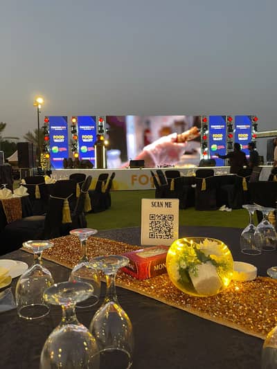 SMD Screen available for Daily Events