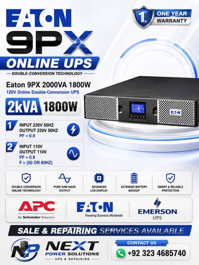 Eaton 9px Online Ups 2kVA / 1800W