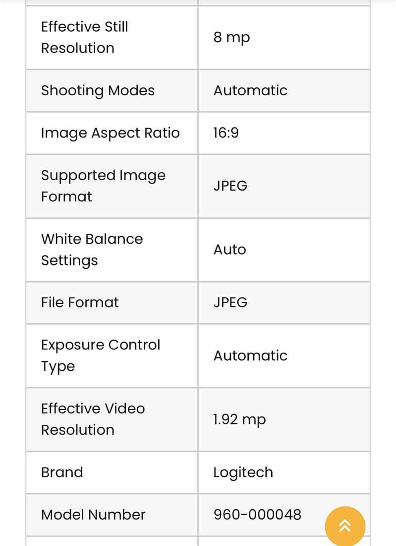 Logitech quick cam pro 9000 5