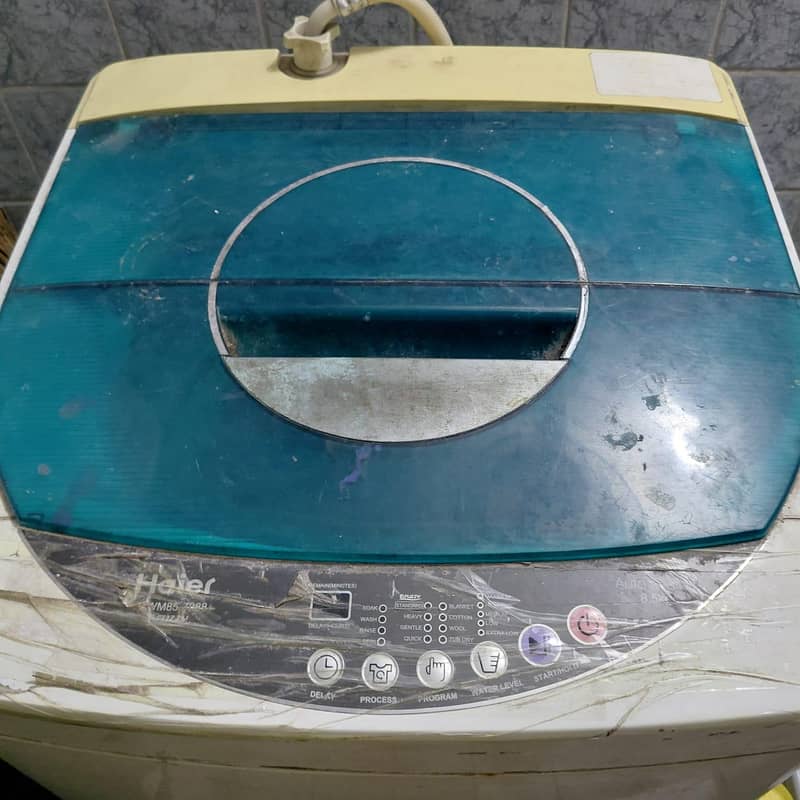 haier automatic washing machine 0
