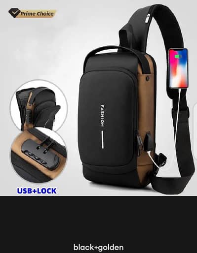 Side bag for men and women