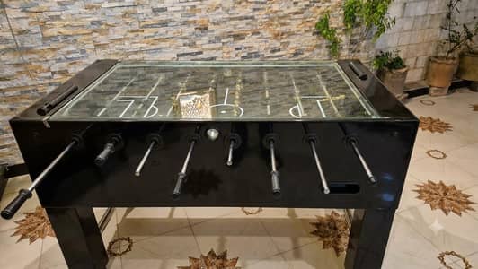 Foosball Table with Lights – Used but Looks Brand New