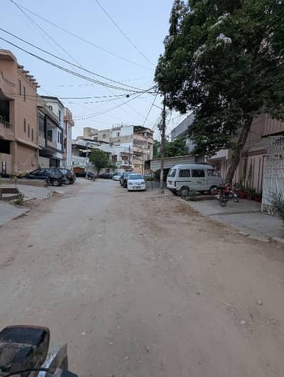 North Nazimabad block D Main double Road Plot Available for sale Best for Construction