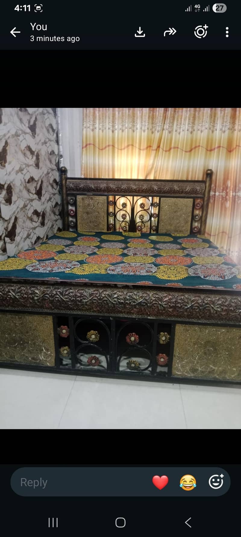 iron bed 0