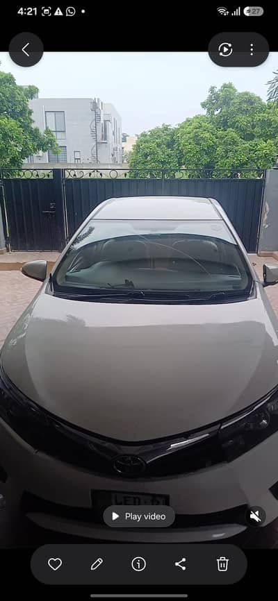 Toyota Corolla Altis 1.6 2017