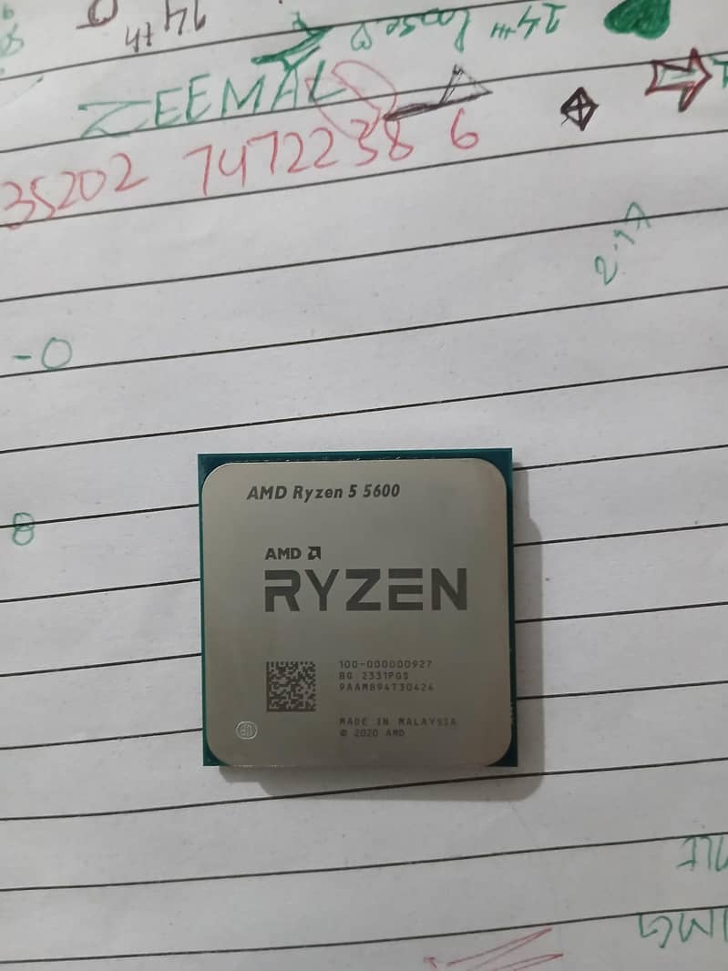 AMD Ryzen 5 5600 Processor 0