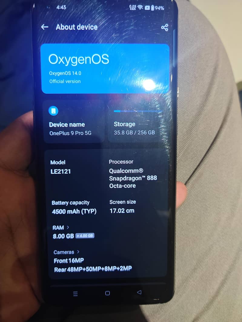 One Plus 9pro 2
