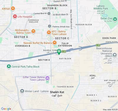 A Prime Location House Of 10 Marla In Bahria Town - Rafi Block
