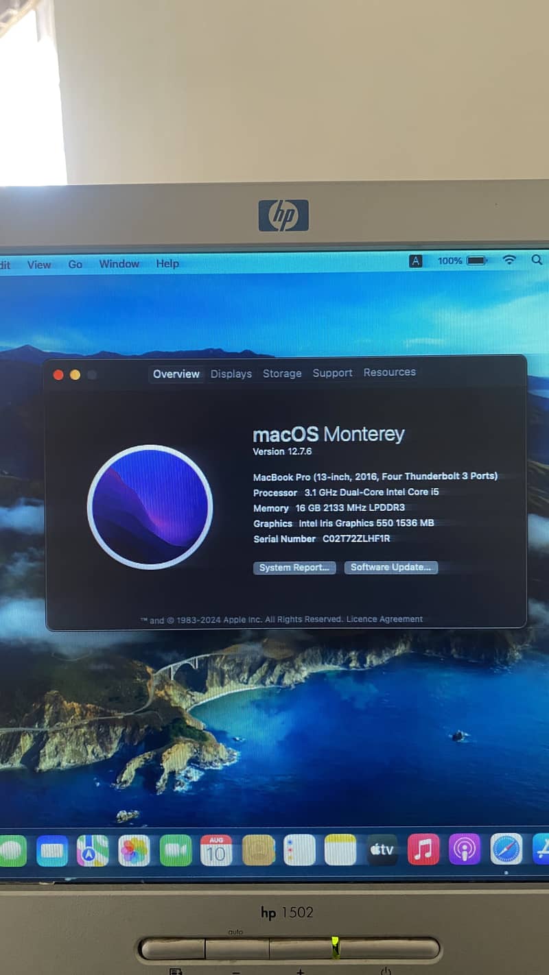 Macbook 2016 touch bar 1